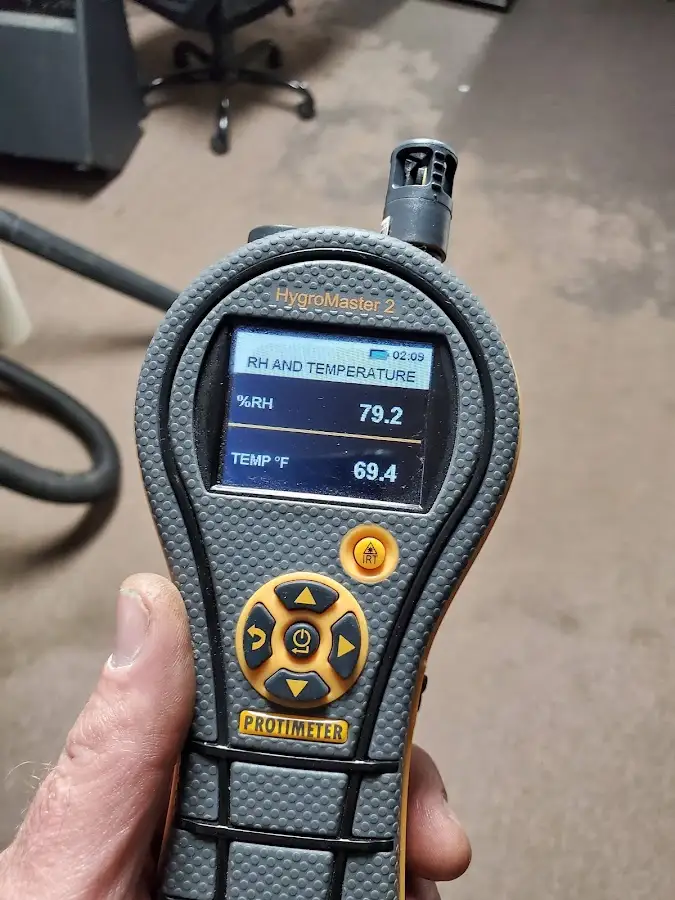 Moisture meter humidity assessment for Mold Remediation & Removal in Gustine