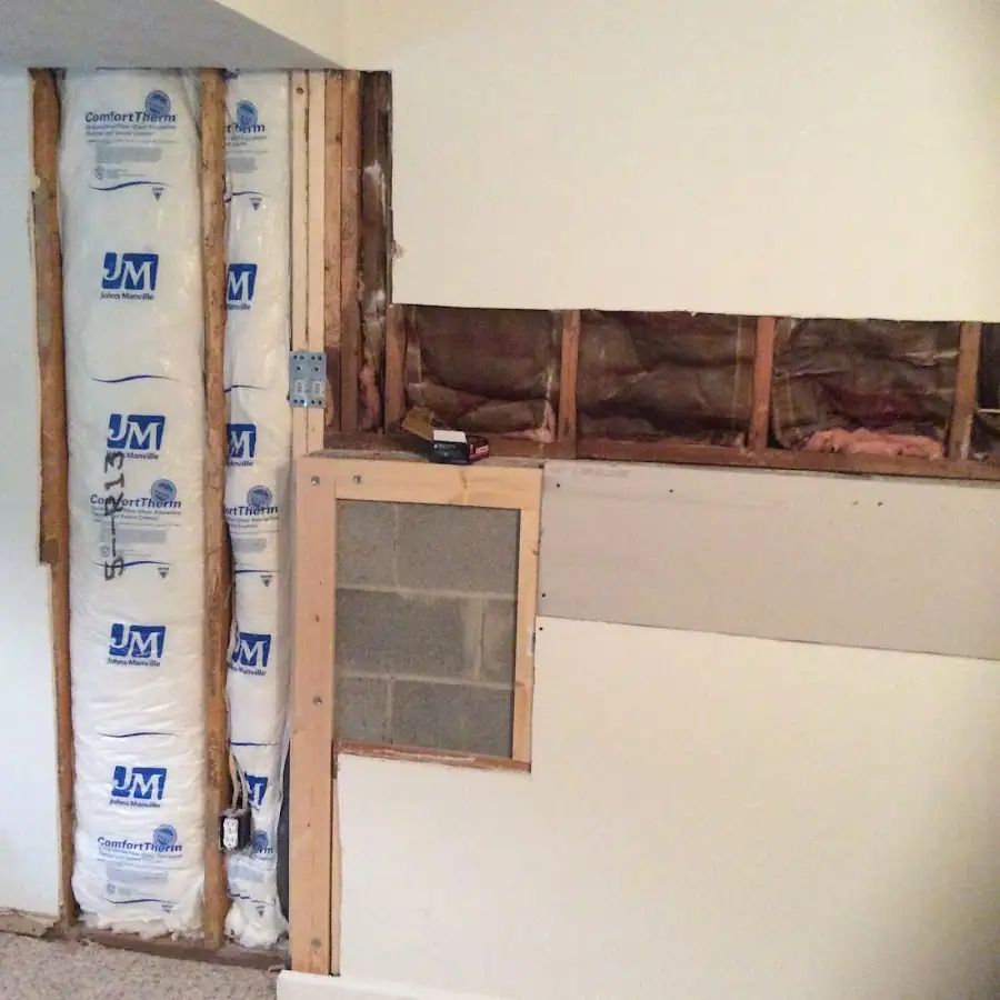 Wall insulation replacement during Odor Removal & Deodorization in Gustine